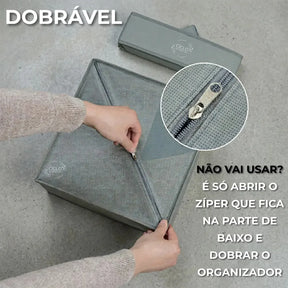 Kit 2 Organizador Colmeia De Roupas Gaveta Guarda Roupa 24 Divisórias Ciclo Alternativa