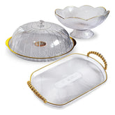 Kit Boleira Bendeija Fruteira efeito Cristal